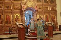 Архиерейское богослужение в Никитском Бывалинском женском монастыре 