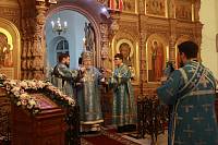 Архиерейское богослужение в Никитском Бывалинском женском монастыре 