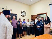 Освящение здания павлово-посадского управления образования