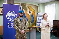 Встреча с участником СВО в Православной Алексиевской гимназии города Щёлково