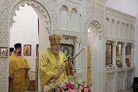 Архиерейское богослужение в Екатерининском храме Балашихи
