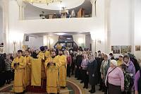 Архиерейское богослужение в Екатерининском храме Балашихи