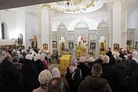 Архиерейское богослужение в Екатерининском храме Балашихи