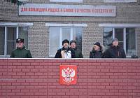 Присяга в войсковой части города Щёлково