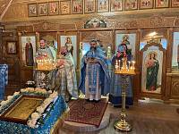 Престольный праздник в Знаменском храме деревни Новое