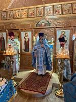 Престольный праздник в Знаменском храме деревни Новое