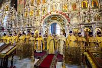 Праздничное богослужение в Троицком соборе города Щёлково