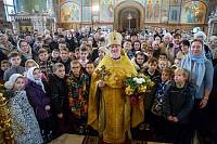 Праздничное богослужение в Троицком соборе города Щёлково