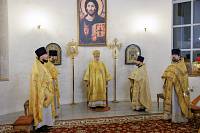 Архиерейское богослужение в Крестовоздвиженском храме города Орехово-Зуево