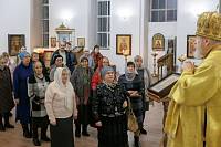 Архиерейское богослужение в Крестовоздвиженском храме города Орехово-Зуево