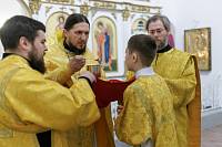 Архиерейское богослужение в Крестовоздвиженском храме города Орехово-Зуево