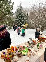 Съёмка Рождественского видеоролика в Орехово-Зуеве