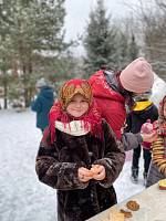 Съёмка Рождественского видеоролика в Орехово-Зуеве
