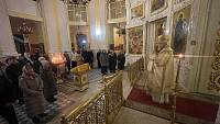 Архиерейское богослужение в Преображенском кафедральном соборе Балашихи 