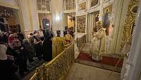 Архиерейское богослужение в Преображенском кафедральном соборе Балашихи 