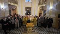 Архиерейское богослужение в Преображенском кафедральном соборе Балашихи 