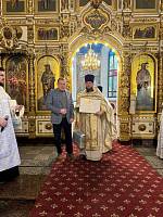 Вручение почётных грамот Правительства Московской области клирикам Орехово-Зуевского благочиния