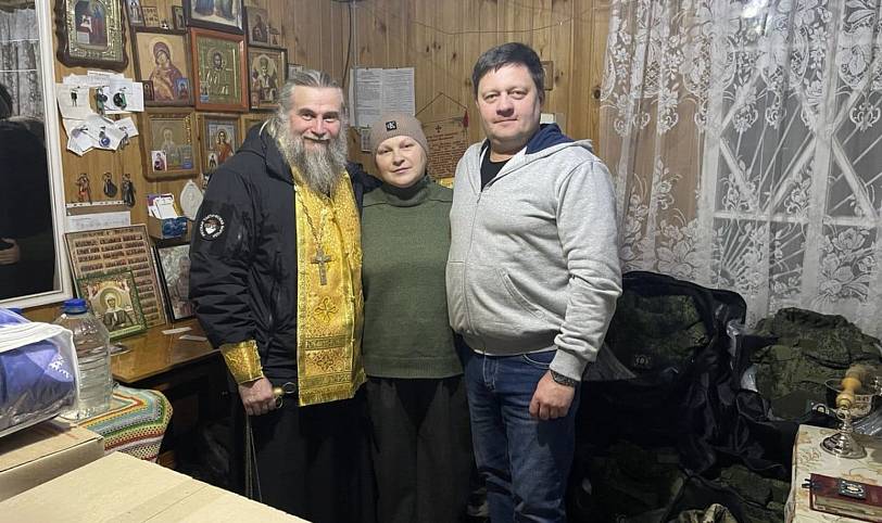 Отправление гуманитарного груза из Саввино