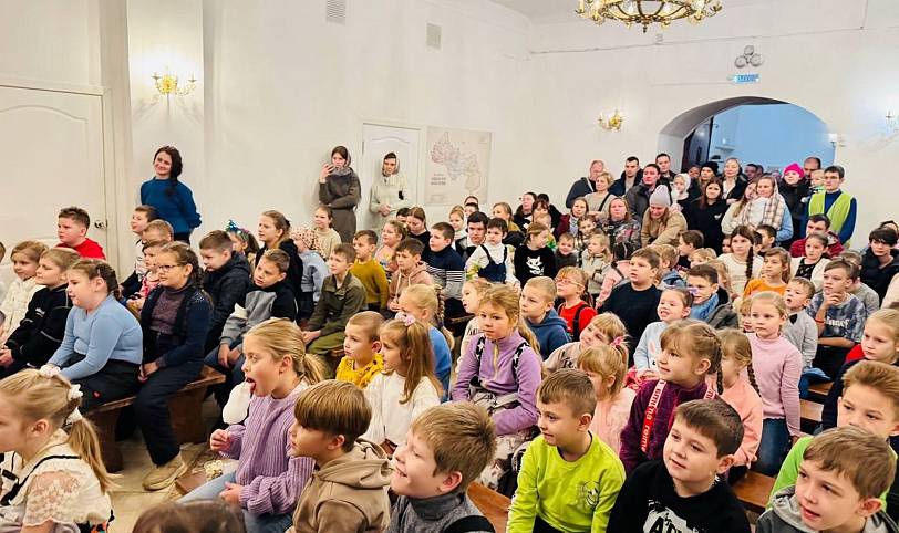 Рождество Христово в Казанском храме города Павловский Посад