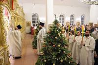 Рождество Христово в Казанском храме города Павловский Посад