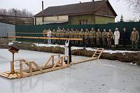 Праздник Крещения Господня в воинской части Балашихи