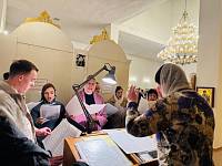 Праздник Крещения Господня в Казанском храме города Павловский Посад