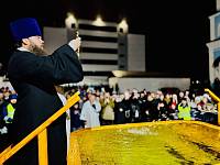 Праздник Крещения Господня в Казанском храме города Павловский Посад