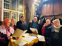 Архиерейское богослужение в Христорождественском храме деревни Заозерье 