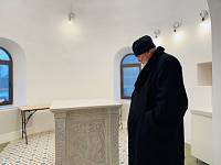 Архиерейское богослужение в Христорождественском храме деревни Заозерье 