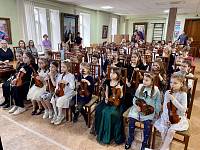 Концерт в Алексиевской гимназии города Щёлково