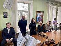 Концерт в Алексиевской гимназии города Щёлково