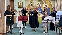 Концерт в Алексиевской гимназии города Щёлково