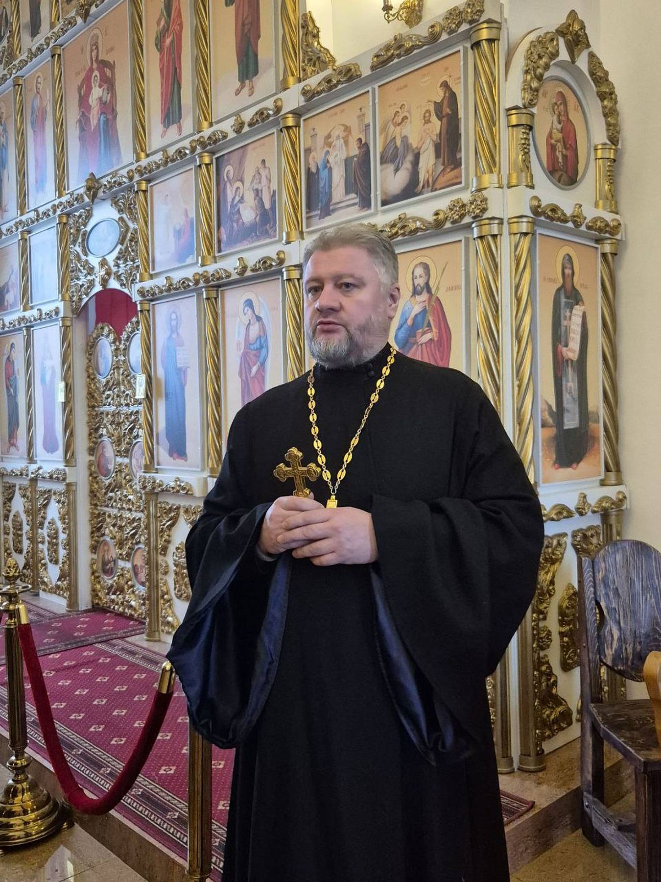 Панихида по репрессированным казакам и членам их семей в Щёлкове