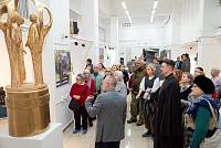 Открытие выставки скульптуры в Реутове