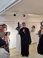 Открытие выставки скульптуры в Реутове