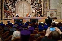 Святейший Патриарх Кирилл провел общее собрание духовенства Московской митрополии