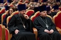 Святейший Патриарх Кирилл провел общее собрание духовенства Московской митрополии