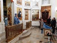 Сретение Господне в Преображенском кафедральном соборе Балашихи 
