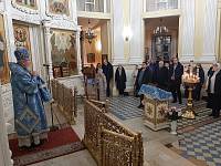 Сретение Господне в Преображенском кафедральном соборе Балашихи 