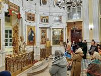 Архиерейское богослужение в Преображенском кафедральном соборе Балашихи