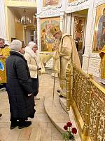 Архиерейское богослужение в Преображенском кафедральном соборе Балашихи