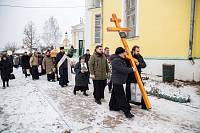 Отпевание священника Иоанна Солнцева