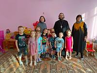 Освящение дошкольного корпуса «Светлячок» при павлово-посадской школе №14