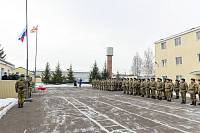 Митинг в павлово-посадской воинской части