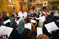 Патриаршее богослужение в Успенском соборе Московского Кремля