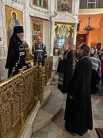 Прощёное воскресенье в Преображенском кафедральном соборе Балашихи