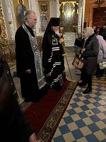 Прощёное воскресенье в Преображенском кафедральном соборе Балашихи