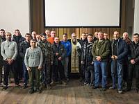 Дежурство в пункте приема на воинскую службу по контракту в Балашихе