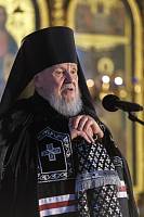 Чтение Великого покаянного канона преподобного Андрея Критского в Богородицерождественском соборе г. Орехово-Зуево 