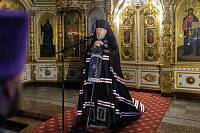 Чтение Великого покаянного канона преподобного Андрея Критского в Богородицерождественском соборе г. Орехово-Зуево 